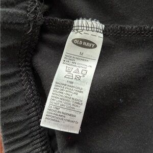 Old Navy Black Cotton Blend Apparel